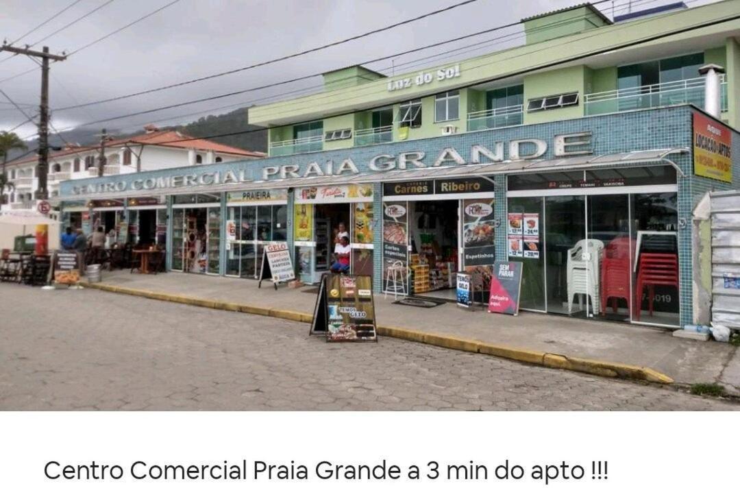 شقة Cantinho Do Aconchego Na Praia Grande أوباتوبا المظهر الخارجي الصورة